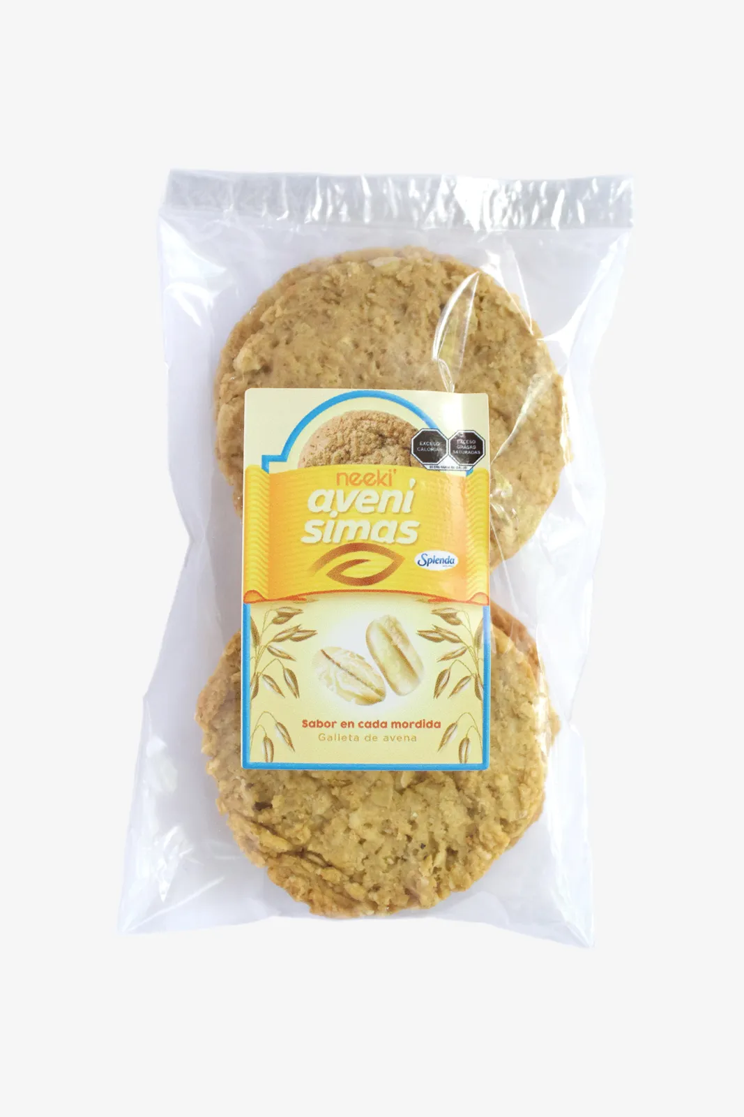 Galletas de avena con splenda x4 pza.