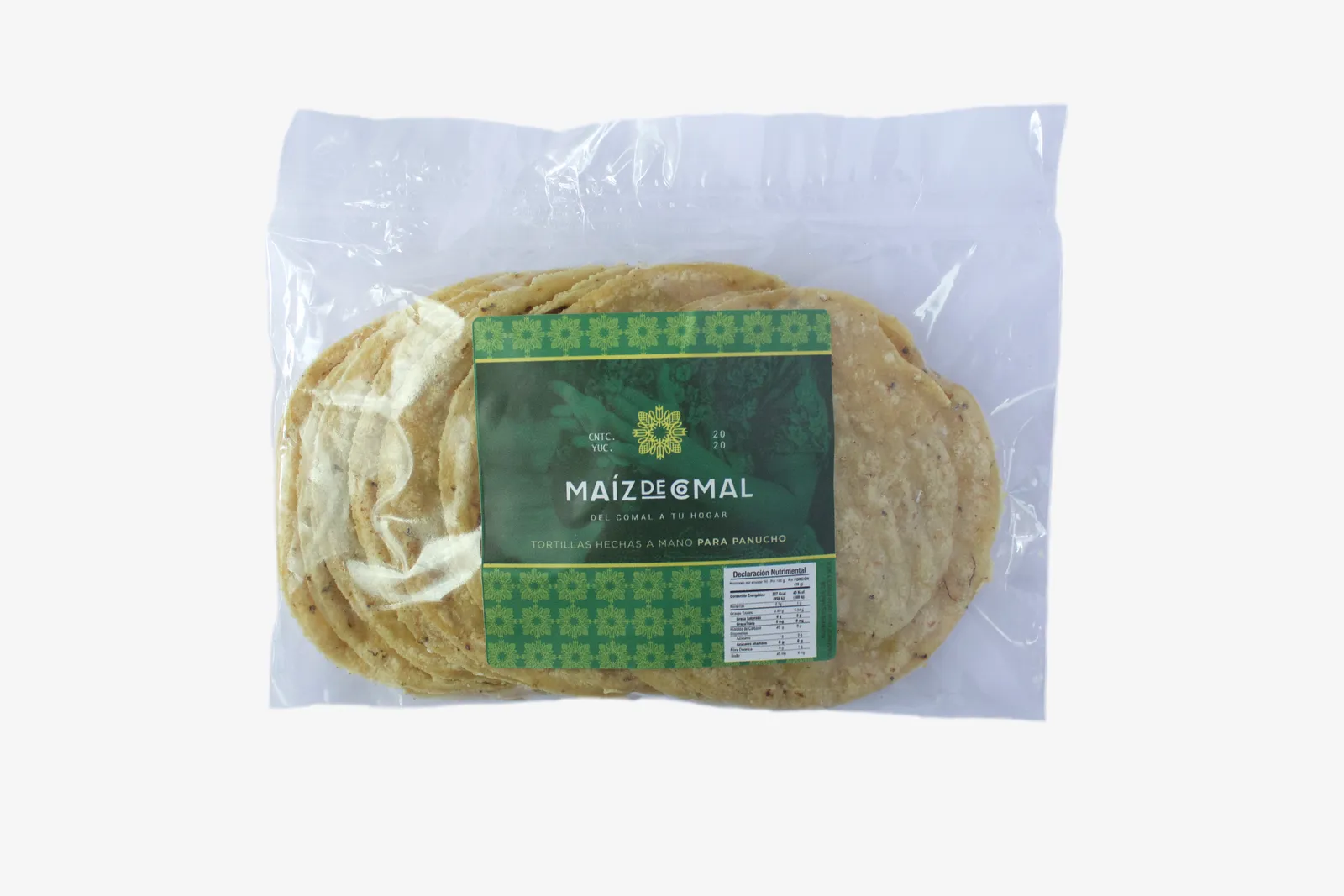 Tortilla para panucho x 10 pza.
