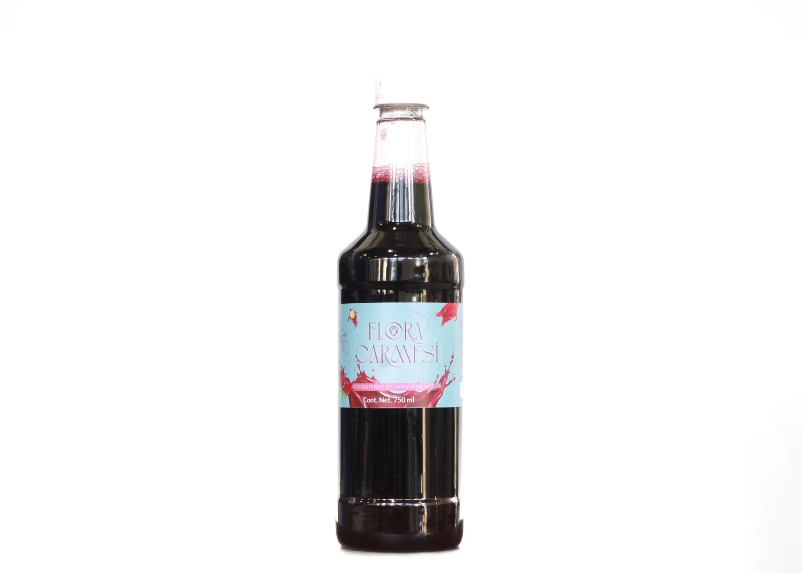 Jarabe de jamaica s/ azúcar x750ml