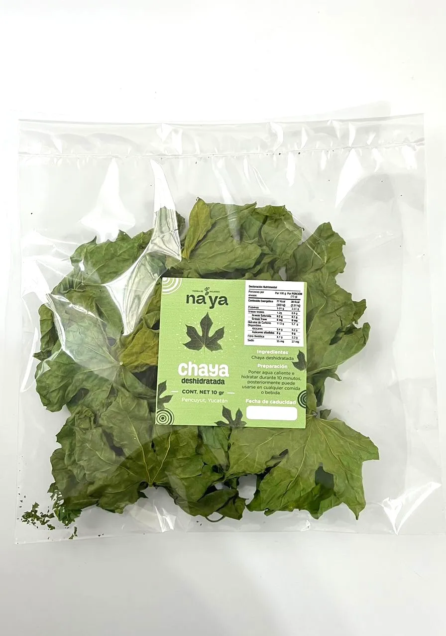 Chaya deshidratada x20grs